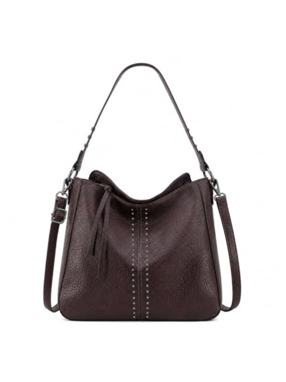 PU Leather Hobo Bag Crossbody Shoulder Handbag with Adjustable Strap